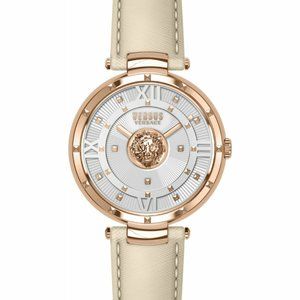 🔥New Versace Versus Silver 38mm Women's Watch